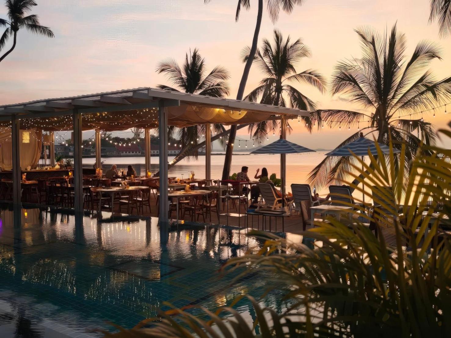 Tango Luxe Beach Villa Samui Choeng Mon Exterior foto